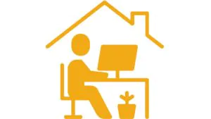 Online physiotherapy consultation for home workers, providing expert posture correction, pain relief, and ergonomic advice.