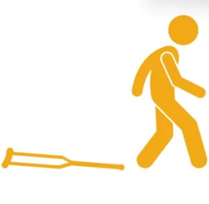 Professional injury rehabilitation therapy session to restore mobility and strength. Expert physiotherapy care for a full recovery.